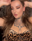 Fotoğraf genç ( yıl) seksi VIP eskort modeli Tatted Temptress Scarlett itibaren 