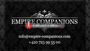 Banner der besten Begleitagentur Empire CompanionsInPrag /Tschechische Republik