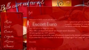 Banner of the best Escort Agency Bella escort girls BudapestвБудапешт /Венгрия