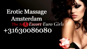 最佳护送机构的旗帜 Erotic Massage Amsterdam在阿姆斯特丹 /荷兰