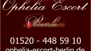 Banner of the best Escort Agency Ophelia-EscortвБерлин /Германия